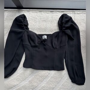 Aritzia Black Top